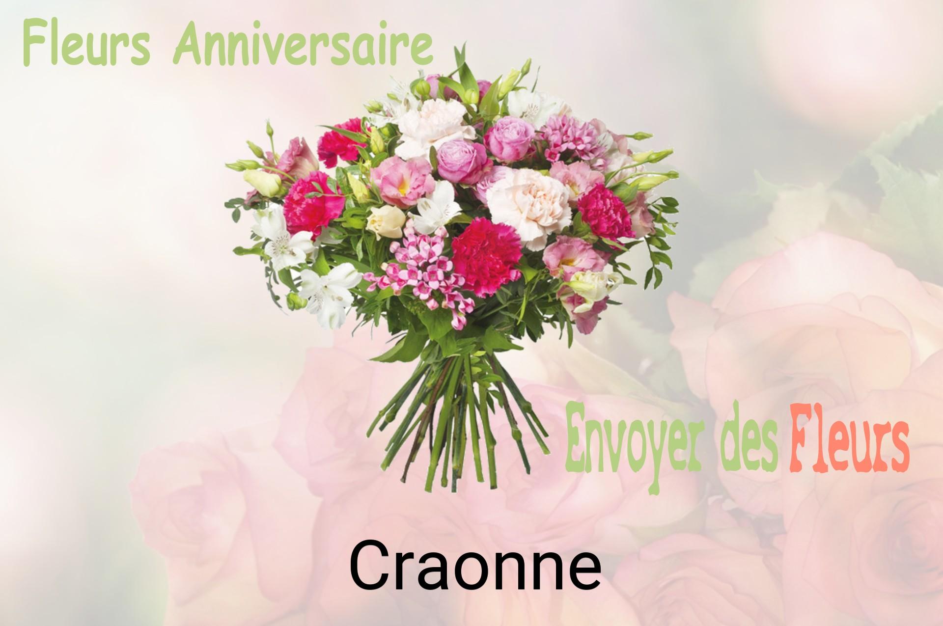 Bouquet de fleurs d’anniversaire livré à Craonne